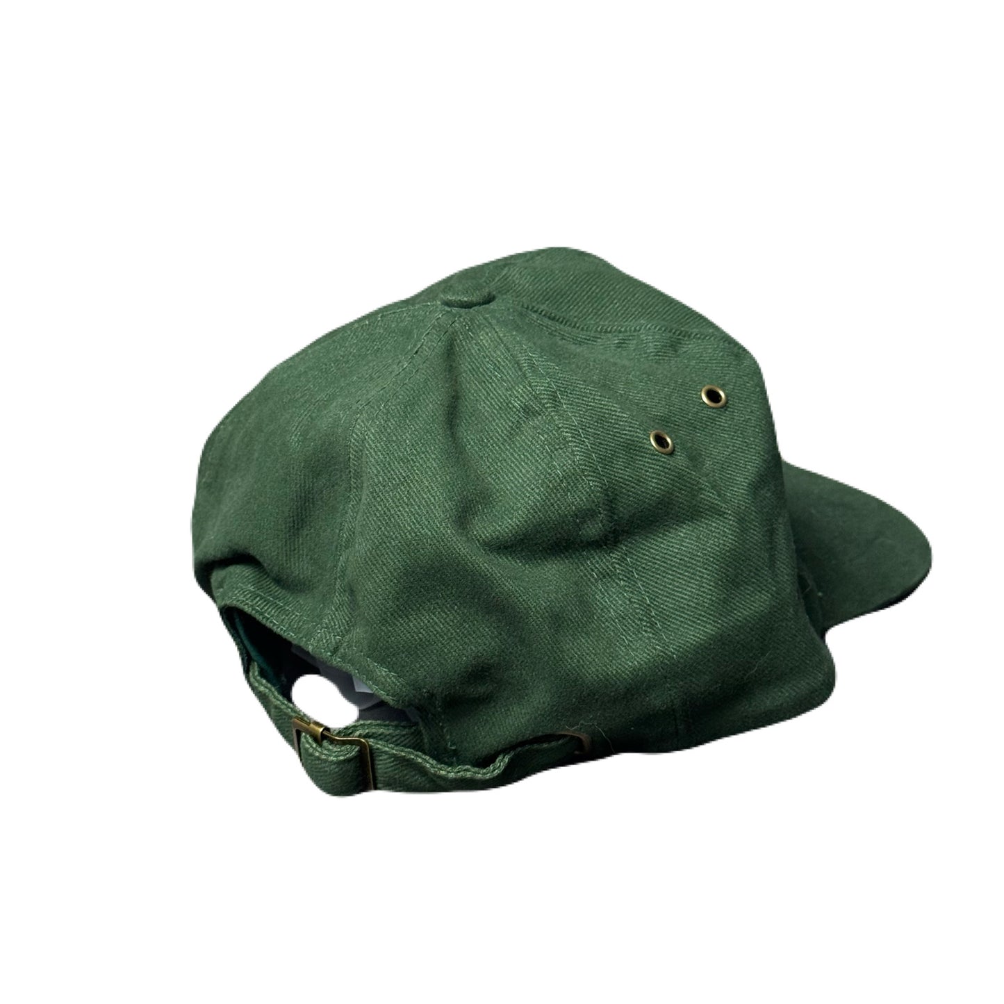 Hat Hunter Green with White Embroidery