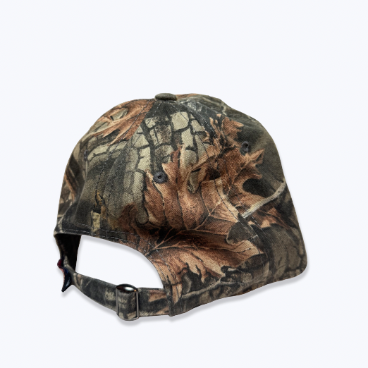 Hat Camo Pattern 1 White Embroidery