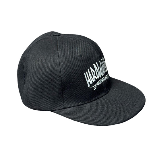 Hat Black Snapback with White Embroidery