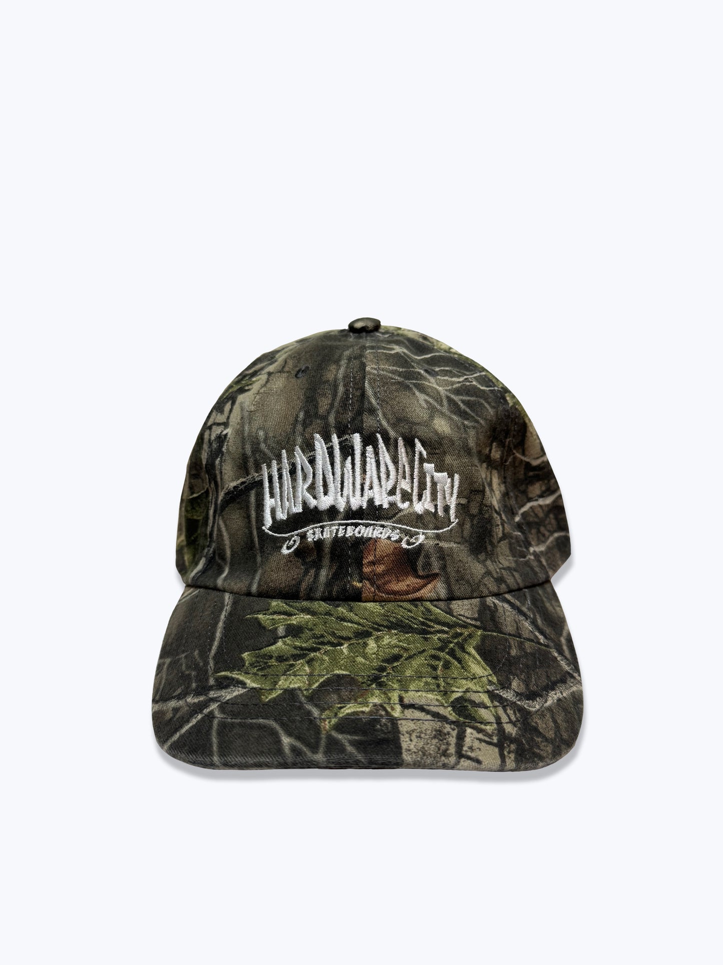 Hat Camo Pattern 2 White Embroidery