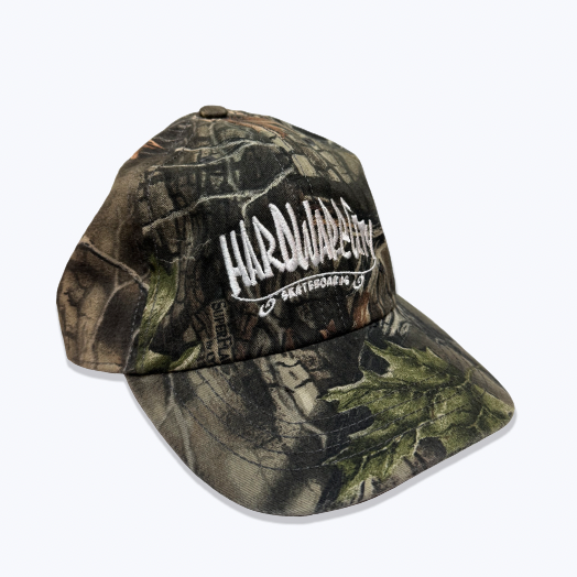 Hat Camo Pattern 1 White Embroidery