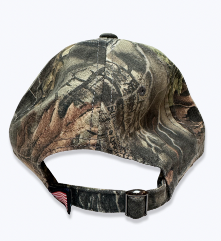 Hat Camo Pattern 2 White Embroidery