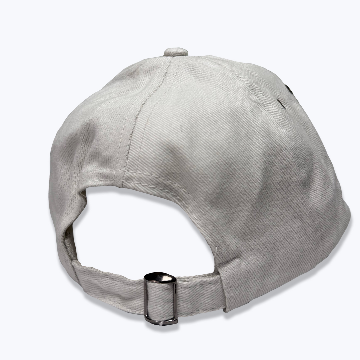 Hat Gray Red Embroidery