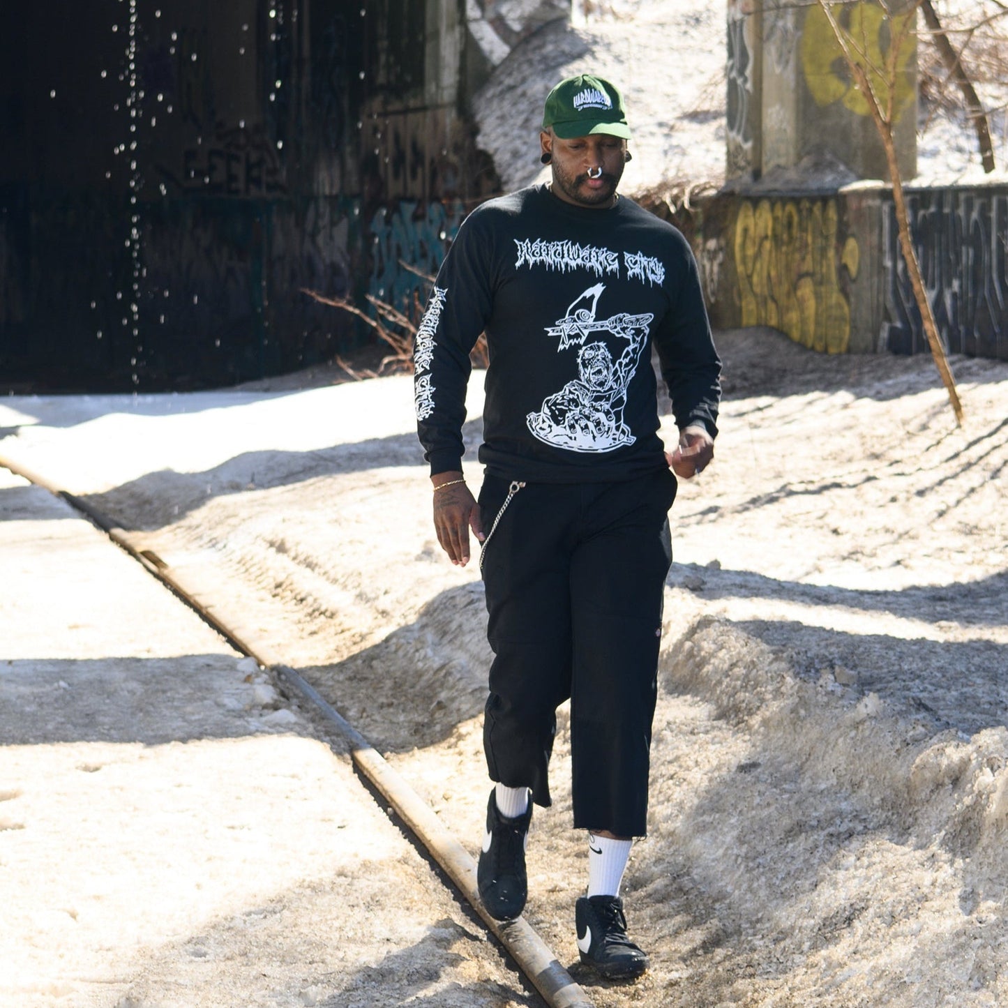 Heavy Metal Hardware Long Sleeve