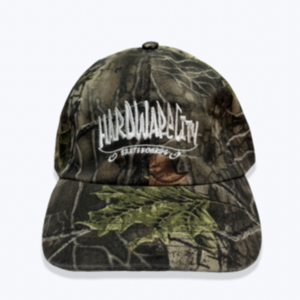 Hat Camo Pattern 2 White Embroidery