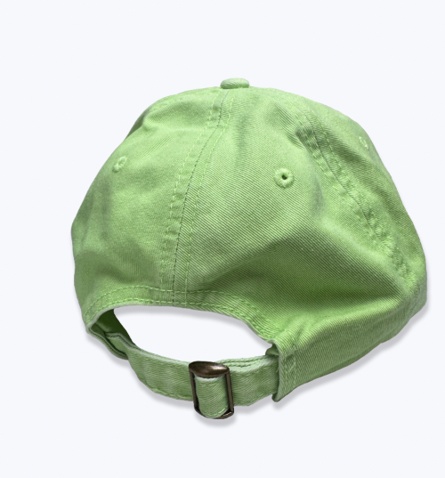 Hat Lime Black Embroidery