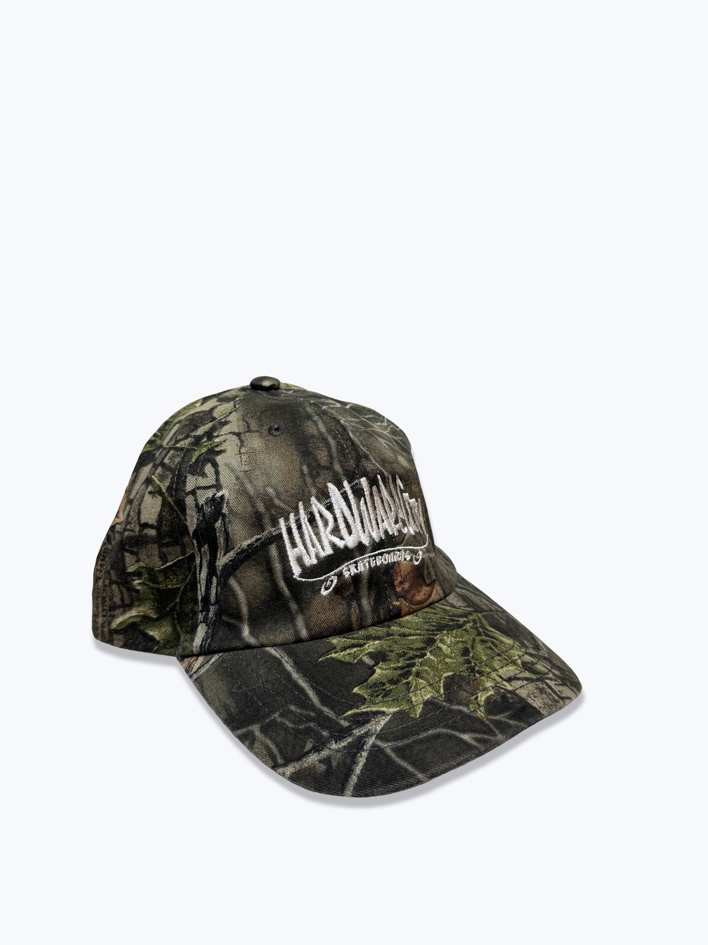 Hat Camo Pattern 2 White Embroidery