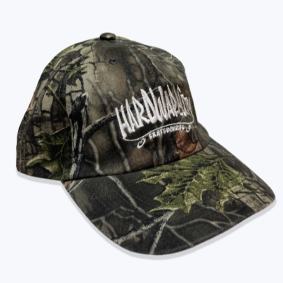 Hat Camo Pattern 2 White Embroidery
